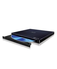 LG BP55EB40 Ultra Slim Portable, Black External Blu-Ray drive