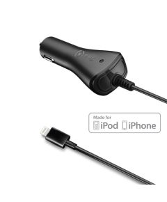 Apple iPhone 5/6 car charger 1A by Celly Black