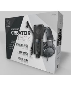 Audio Technica CREATOR PACK USB/3.5 mm, Black