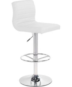 Bāra krēsls AURA 51x47xH90-108cm balts