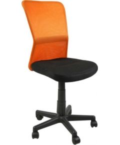 Biroja krēsls Biroja krēsls 41x42xH83-93cm melns/zaļš