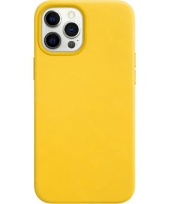 Fusion eco leather чехол для Apple iPhone 12 / 12 Pro желтый