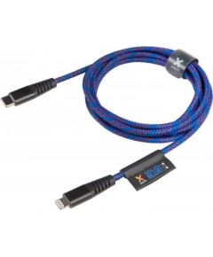 xtorm CS034 Solid Blue Cable USB-C to Lightning 200cm