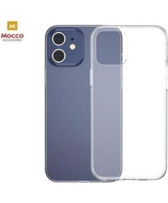 Mocco Ultra Back Case 0.3 mm Aizmugurējais Silikona Apvalks Priekš Apple iPhone 12 / iPhone 12 Pro Caurspīdīgs
