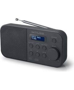 Muse Alarm function, M-109DB, Portable radio, Black