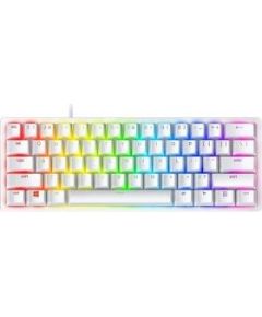 Razer Huntsman Mini 60%, Gaming, Opto-Mechanical, RGB LED light, Nordic, Mercury White, Wired