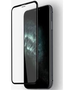 Fusion Full Glue 5D Tempered Glass  Pilnam Ekrānam Apple iPhone 11 PRO Melns