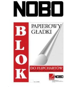 Nobo BLOK DO FLIPCHARTÓW GŁADKI 65x100cm