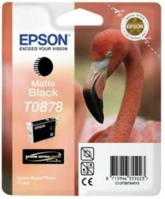 Ink Epson T0878 black Retail Pack BLISTER | Stylus Photo R1900 Чернила для принтера