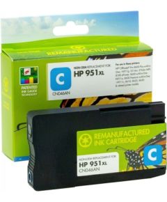 Compatible Static-Control Hewlett-Packard 951XL (CN046AE) New chip, Cyan, 1500 p.