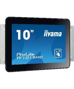 Iiyama 10.1" PCAP Bezel Free 10P Touch with Anti-Finger print coating. 1280x800. VA panel. 450cd/m² (with touch). 1300:1. 25ms. USB Interface. T / TF1015MC-B2