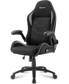 Sharkoon Elbrus 1 gaming chair, black/grey