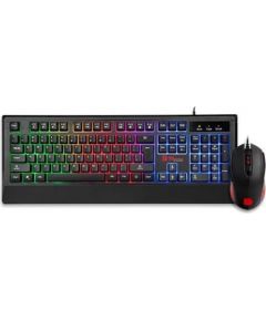 Thermaltake eSPORTS Challenger Combo RGB mouse and Keyboard set black, USB, US (CM-CHC-WLXXPL-US