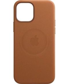 Apple - Leather Case with MagSafe  for iPhone 12 mini California Poppy