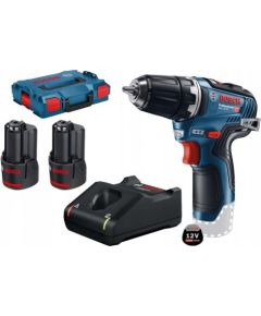 Bosch GSR 12V-35, 2x3.0Ah, GAL 12V-40 Urbjmašīna