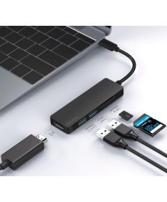 Platinet USB hub Multimedia 5in1 (45278)