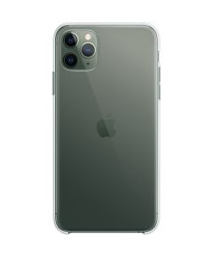 Fusion Ultra Back Case 0.3 mm izturīgs Silikona Aizsargapvalks Priekš Apple iPhone 11 Pro Caurspīdīgs
