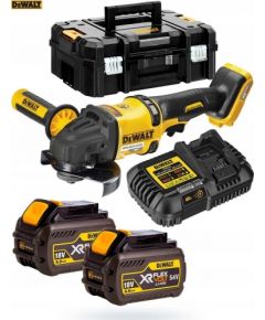 Dewalt DCG418T2-QW Leņķa slīpmašīna 54 V; 2x6,0 Ah