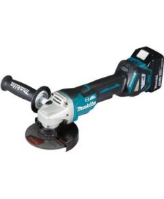 Makita Leņķa slīpmašīna 18V 125mm 2 x 5,0Ah  DGA518RTJU