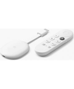 Google Chromecast 4K + Google TV, белый