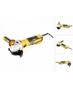 Leņķa slīpmašīna DWE4347, bezoglīšu, 125mm, 1700W, DeWalt