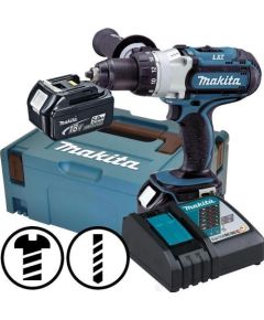 Makita DDF451RTJ, 18 V Skrūvgriezis-urbjmašīna