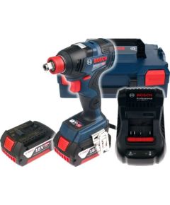 Bosch GDX 18V-200 C Professional (2x5.0Ah, 1880CV, L-Boxx) Akumulatora triecienskrūvgriezis/triecienatslēga