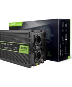 Strāvas pārveidotājs Green Cell 12V 220V, 3000W/6000W (INV12)