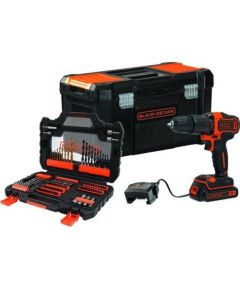 Wiertarko-wkrętarka Black&Decker udarowa 18V (BDCHD18S1KA-QW)