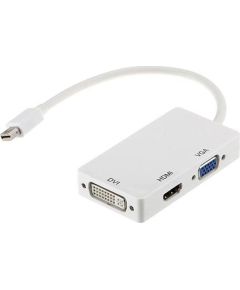 Extradigital Adapter mini DisplayPort į HDMI, DVI, VGA