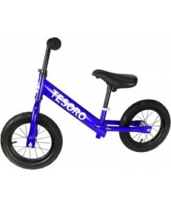 Tesoro Kids Balance Bike PL-12 zils metālisks