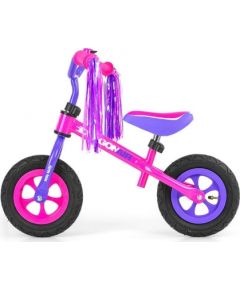 Milly Mally Dragon Air Pink Purple 1634 līdzsvara velosipēds