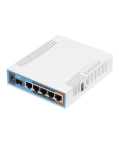 MikroTik RB962UiGS-5HacT2HnT Access Point Wi-Fi, 802.11a/n/ac, 2.4/5.0 GHz, Web-based management, 1.3 Gbit/s, Power over Ethernet (PoE)