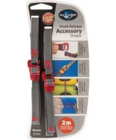 Sea To Summit Accessory Strap with Hook Buckle 10mm / Sarkana / 200 cm