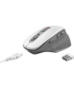 MOUSE USB OPTICAL WRL/OZAA WHITE 24035 TRUST