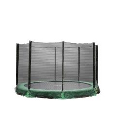 In-ground trampoline with enclosure 426cm