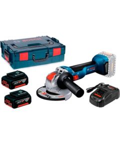 Bosch GWX 18V-10 Professional (2 x GBA 18V 5.0Ah, GAL 1880 CV, L-Boxx) Akumulatora slīpmašīna