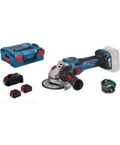 Bosch GWX 18V-15 SC Professional (2x8.0Ah ProCORE18V, GAL 18V-160 C, L-Boxx) Akumulatora slīpmašīna