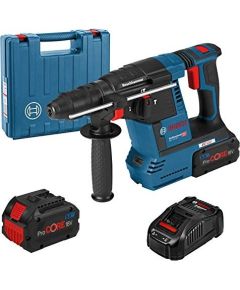 Bosch GBH 18V-26 F Professional (2x8.0Ah ProCORE18V, 1880CV, SDS Plus, Case) Akumulatora perforators