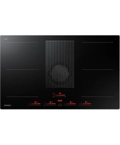 Samsung NZ84T9747VK indukcijas plīts virsma ar integrētu tvaika nosūcēju