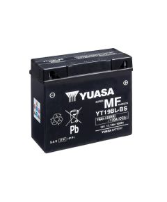 Yuasa 17Ah 170A MF YT19BL-BS Startera akumulatoru baterija 186x82x171