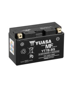 Yuasa 7Ah 110A MF YT7B-BS Startera akumulatoru baterija 150x65x93