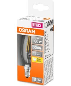 Osram Parathom Retrofit Classic B 60 E14, 6 W, Warm White, 60 W, 6kWh/1000h, 806 lm