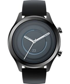 TicWatch C2+ Smart watch, NFC, GPS (satellite), AMOLED, Heart rate monitor, Waterproof, Bluetooth, 1 GB, 4 GB, Android, iOS, Wi-Fi, Snapdragon Wear 2100, 20 mm, Black Smart-Watch Умные часы