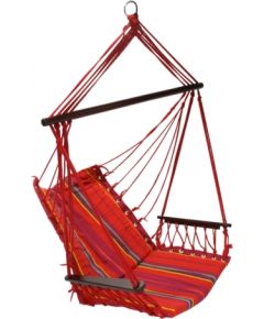 Šūpuļkrēsls HIP, materiāls: kokvilna, krāsa: sarkana