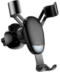 Baseus SUYL-G01 Gravity 360 Universāls Auto Stiprinājums Gaisa Restei Melns Telefonu Turētāji Auto Velo Moto