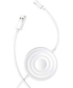 USAMS US-CC096 Wireless Charger + Lightning Charging Cable
