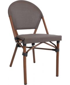 Chair BAMBUS 47x59xH81cm, brown