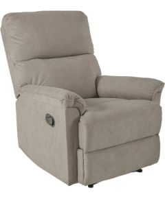 Кресло для отдыха GUSTAV 84x92x104см, материал покрытия: ткань, цвет: тёмно-бежевый