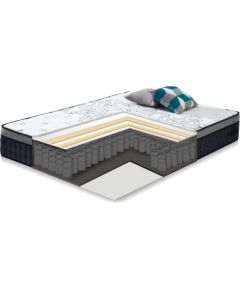 Spring mattress HARMONY DELUX, 140x200xH30cm, in rollbox